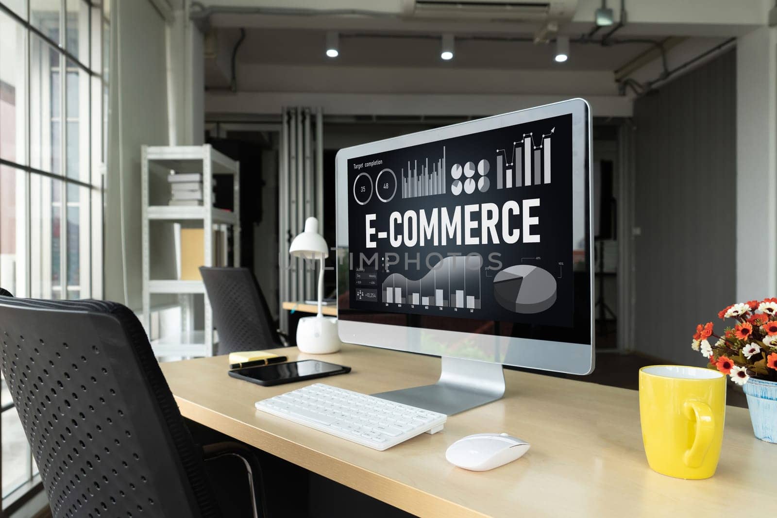 E-commerce data software provide modish dashboard for sale analysis to the online retail business