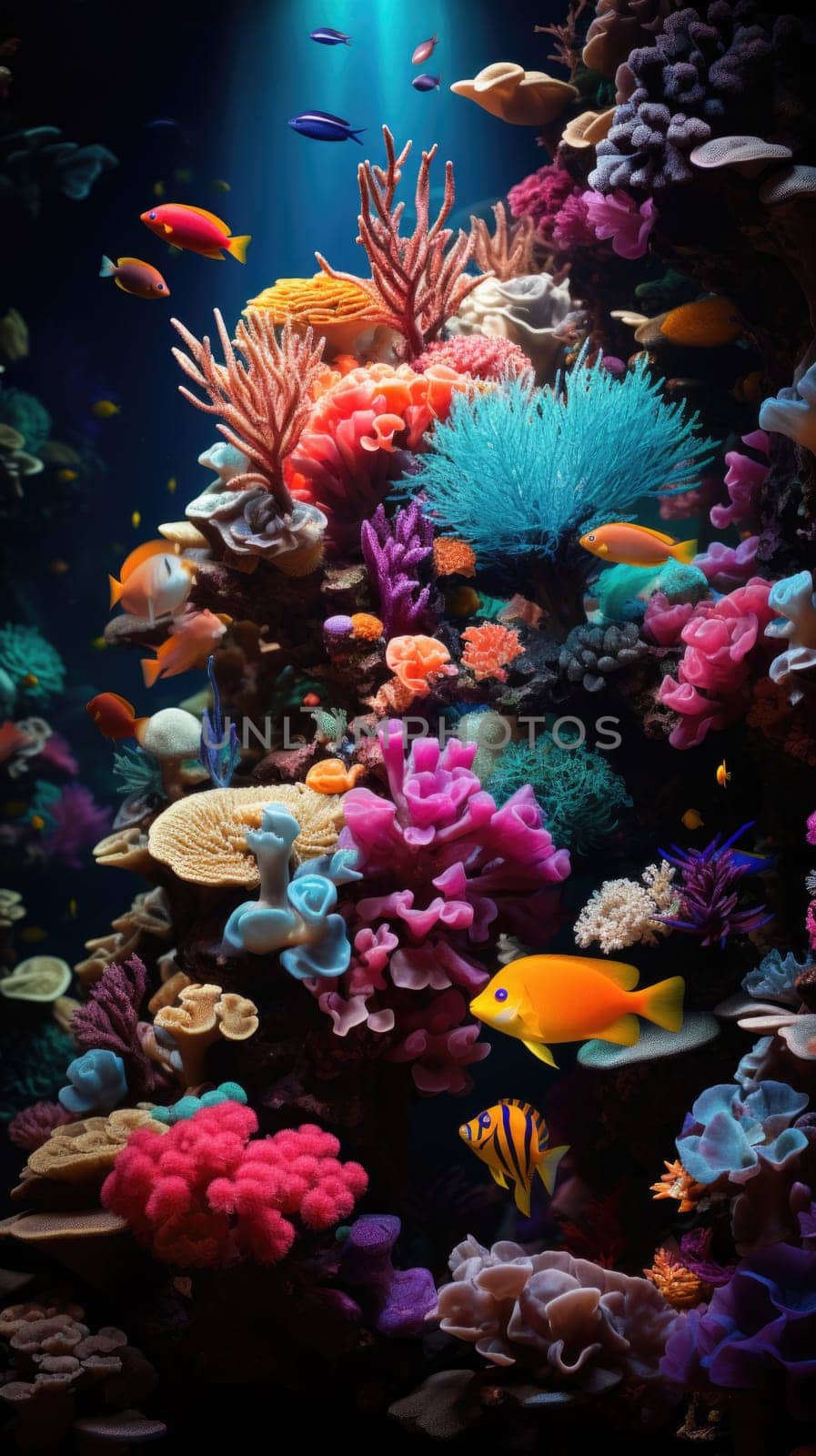 Colorful Fish Swimming in Large Aquarium by but_photo