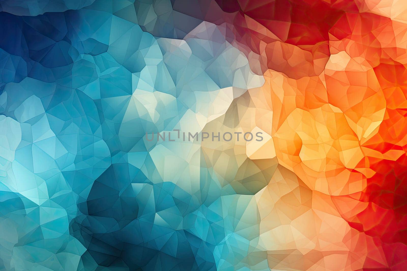 Bright, multicolored abstraction in the style of express, background, Illustration for cover, interior design, AI generative.