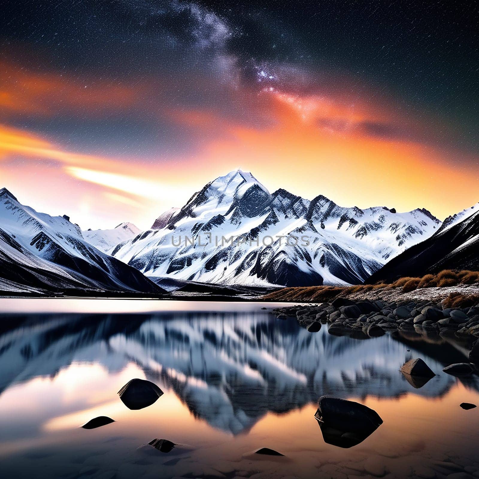 Landscape of Stars: Immersing in the Celestial Beauty of Aoraki Mount Cook.