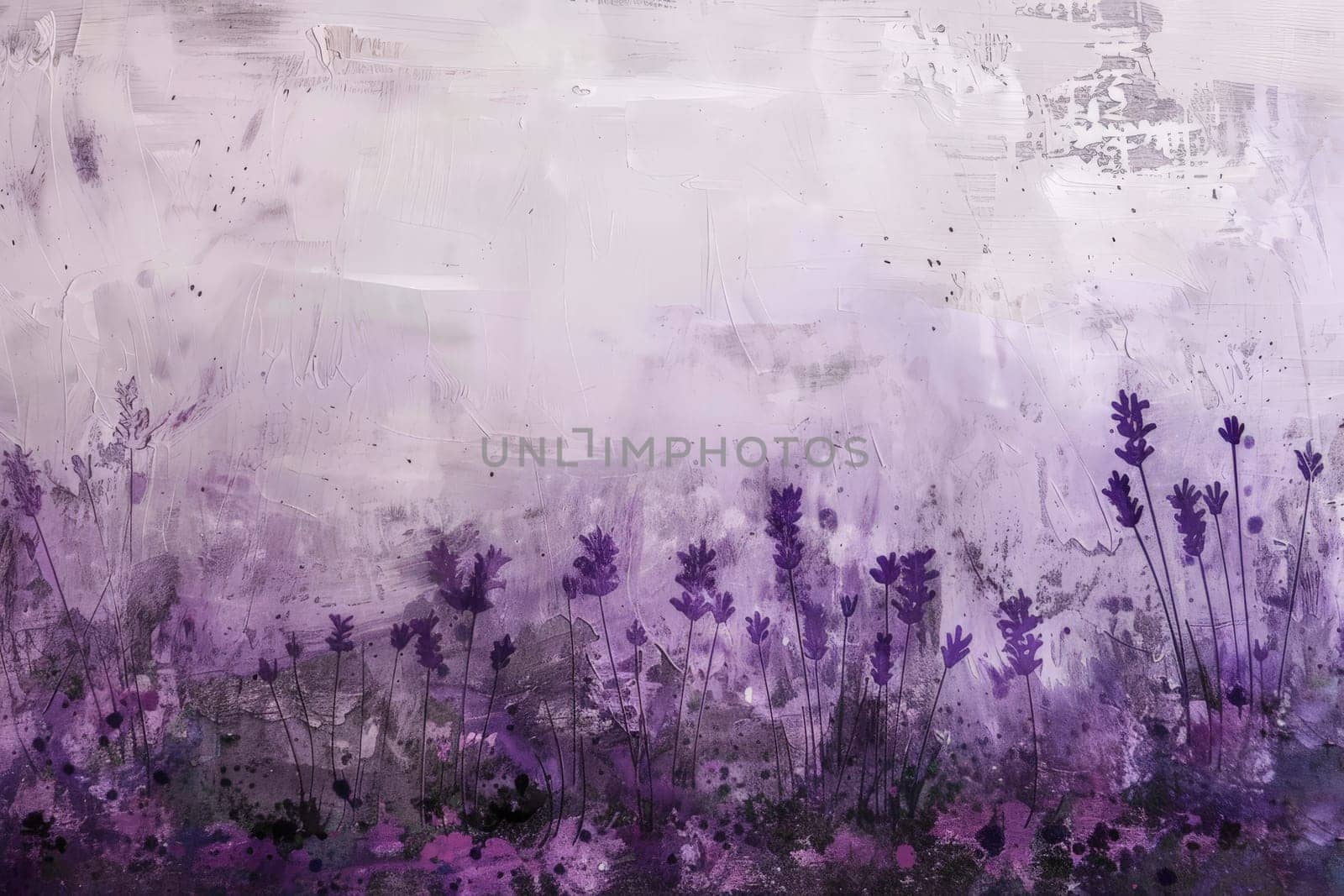 A lavender background with a textured appearance. Generative AI by matamnad