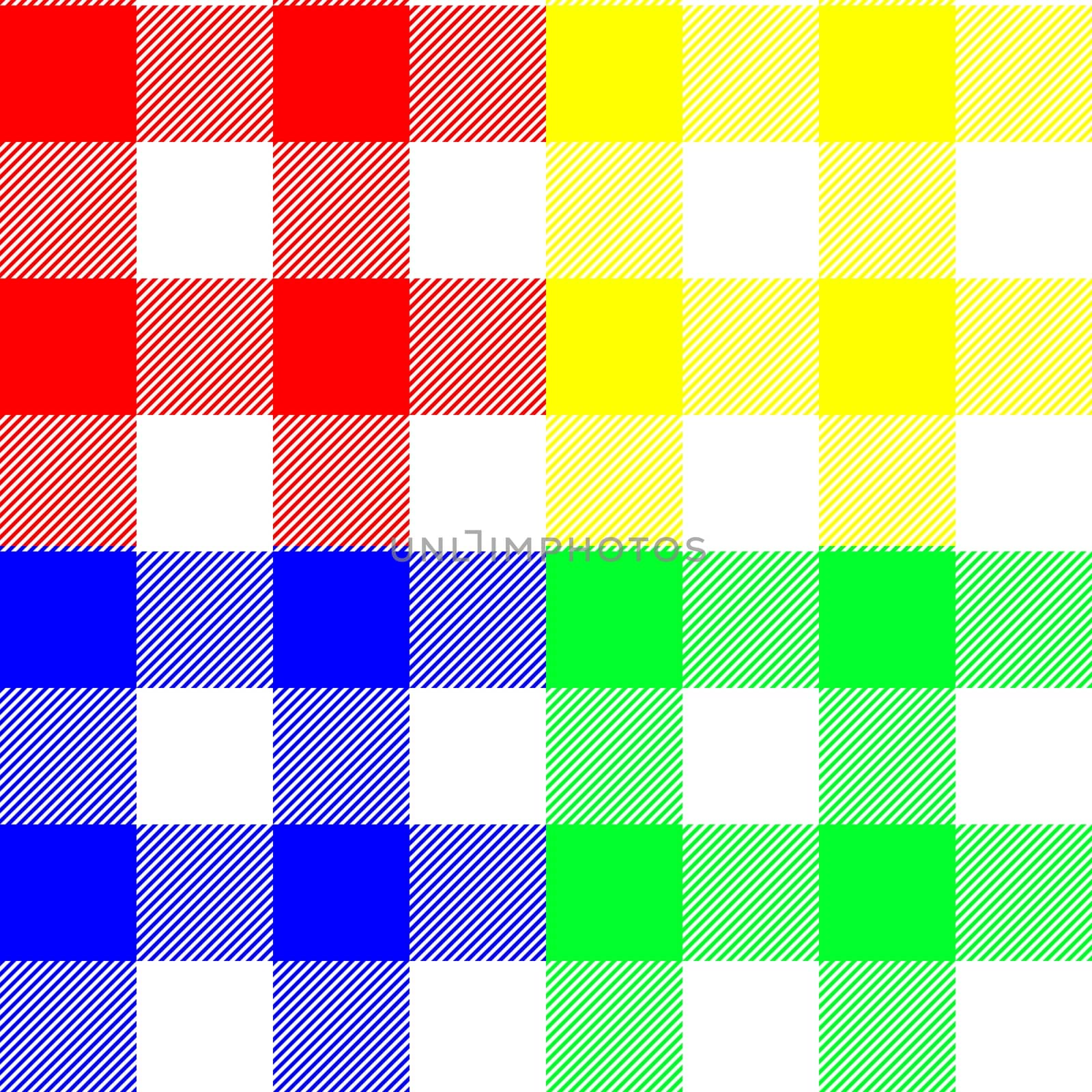 Blue, Green, Red, and Yellow abstract background . High quality photo