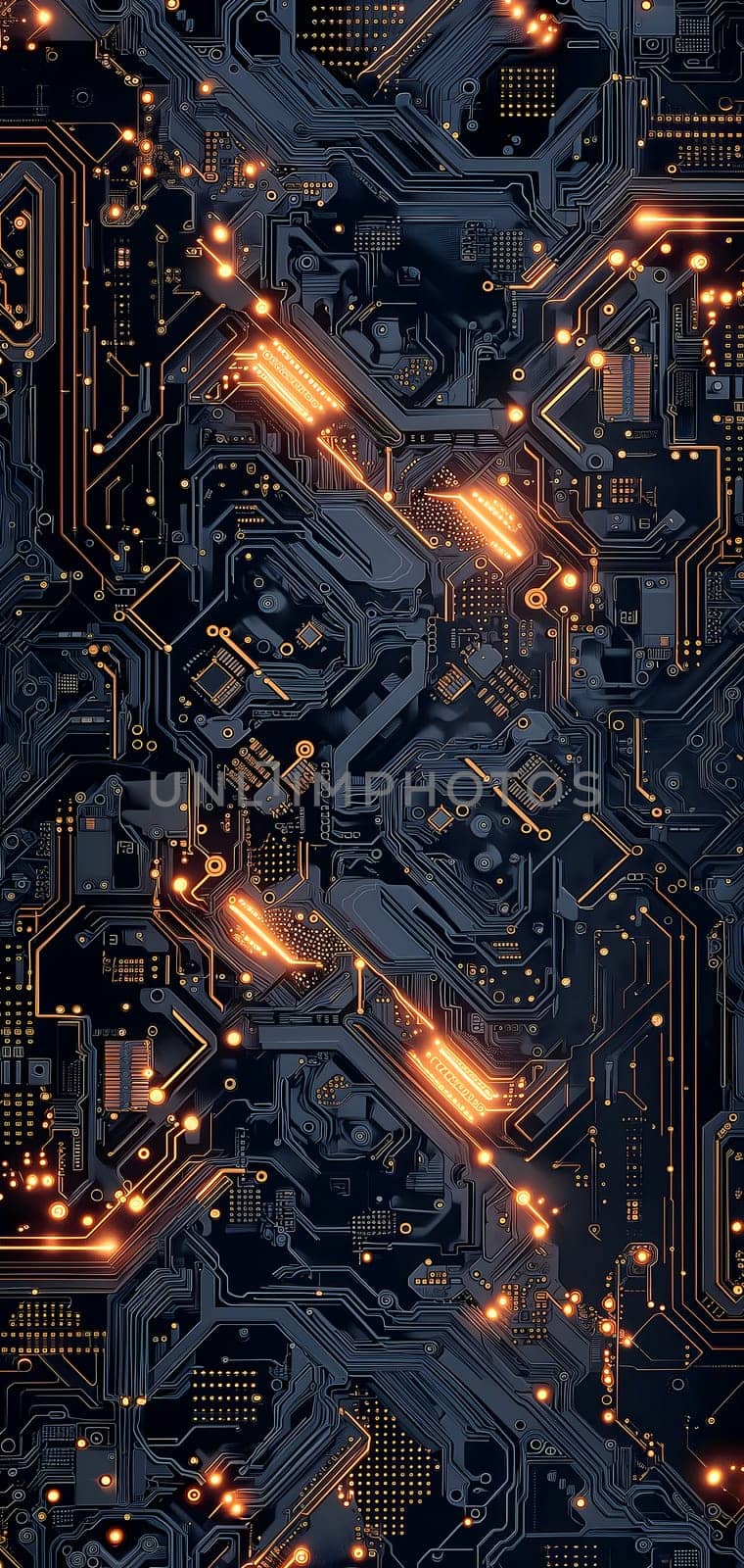 phone wallpaper and texture of maze of black circuit board by z1b