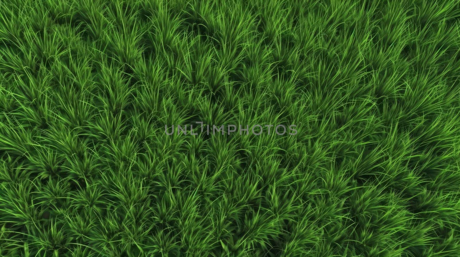 Grass green field texture background. Nature soccer pattern. Generate Ai