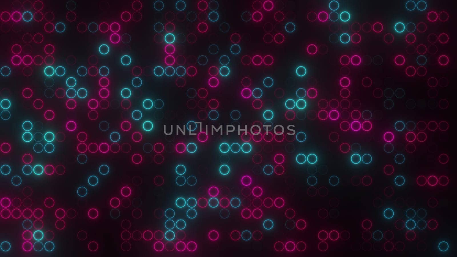 Abstract digital dots. Computer generated 3d render