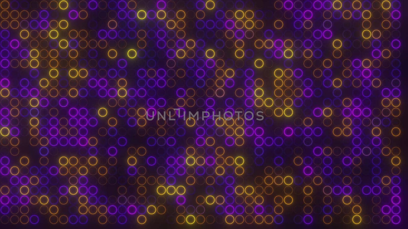 Abstract digital dots. Computer generated 3d render