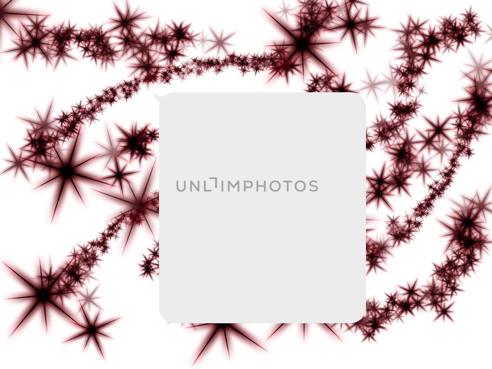 White background with red and black star bursts with free space by gena_wells