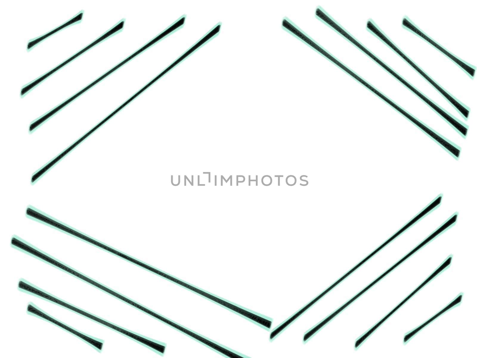 Green and black lines across white background wallpaper . High quality illustration