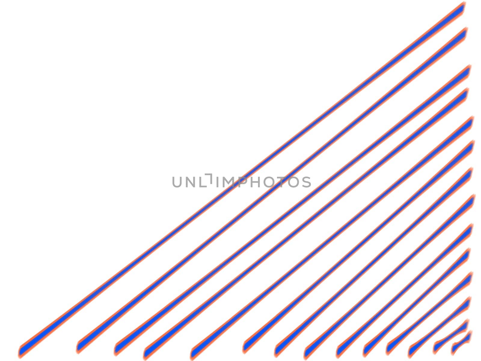 Purple and pink slanted lines half way across the page background . High quality illustration