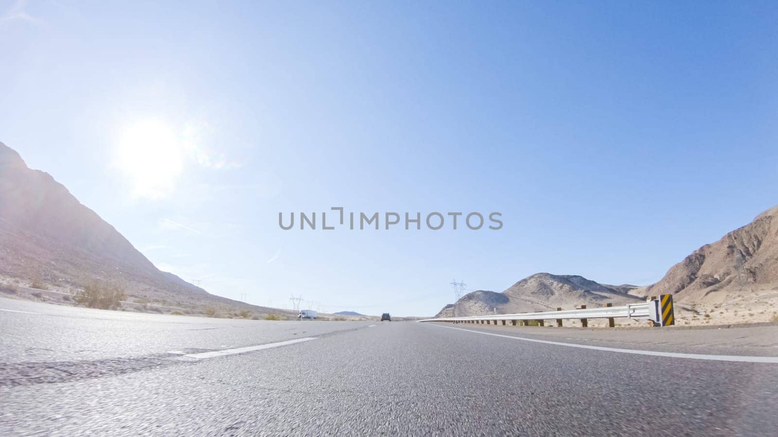 Daytime Road Trip: Nevada to California on HWY 15 by arinahabich