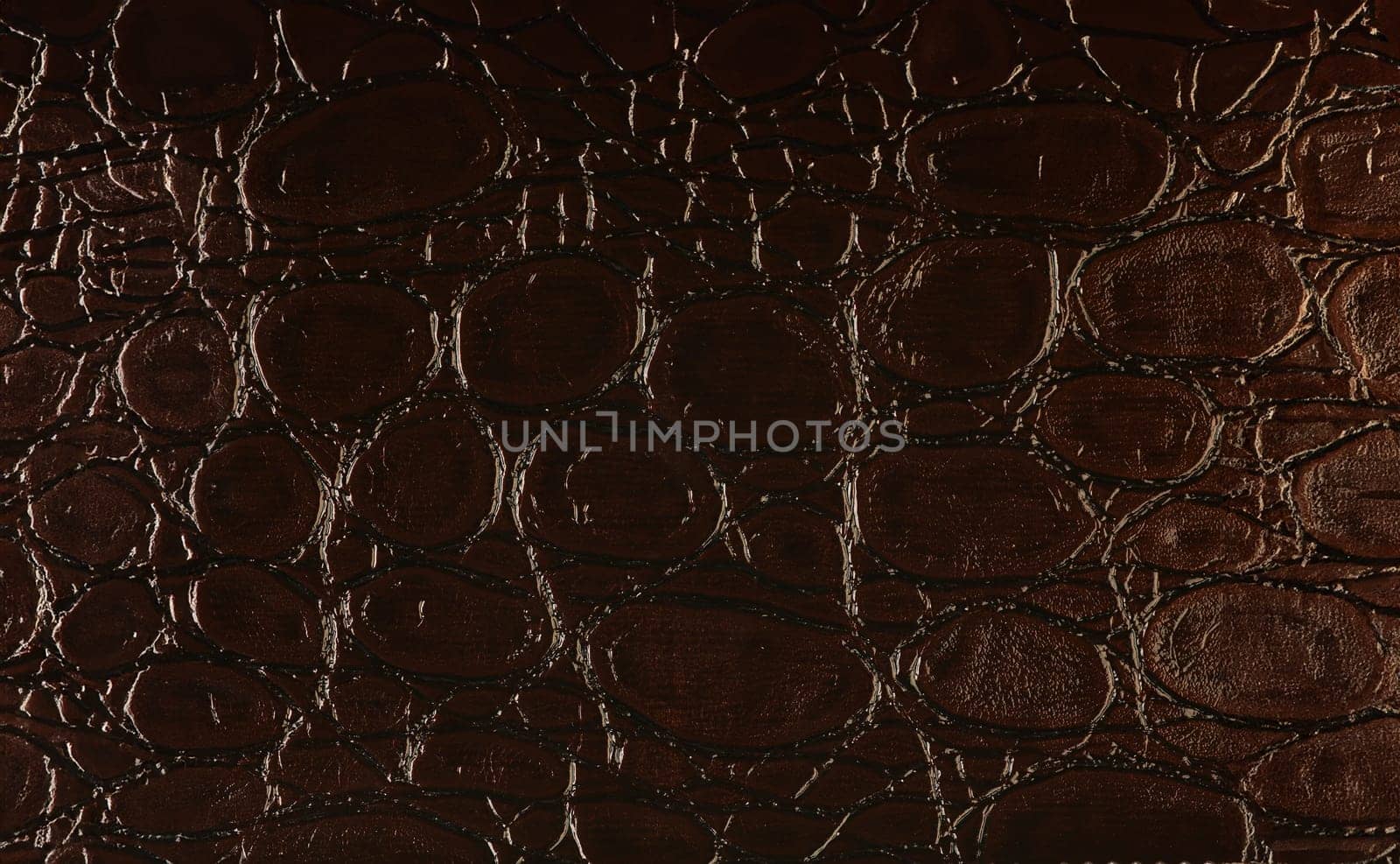 Artificial textured leather background synthetics closeup macro