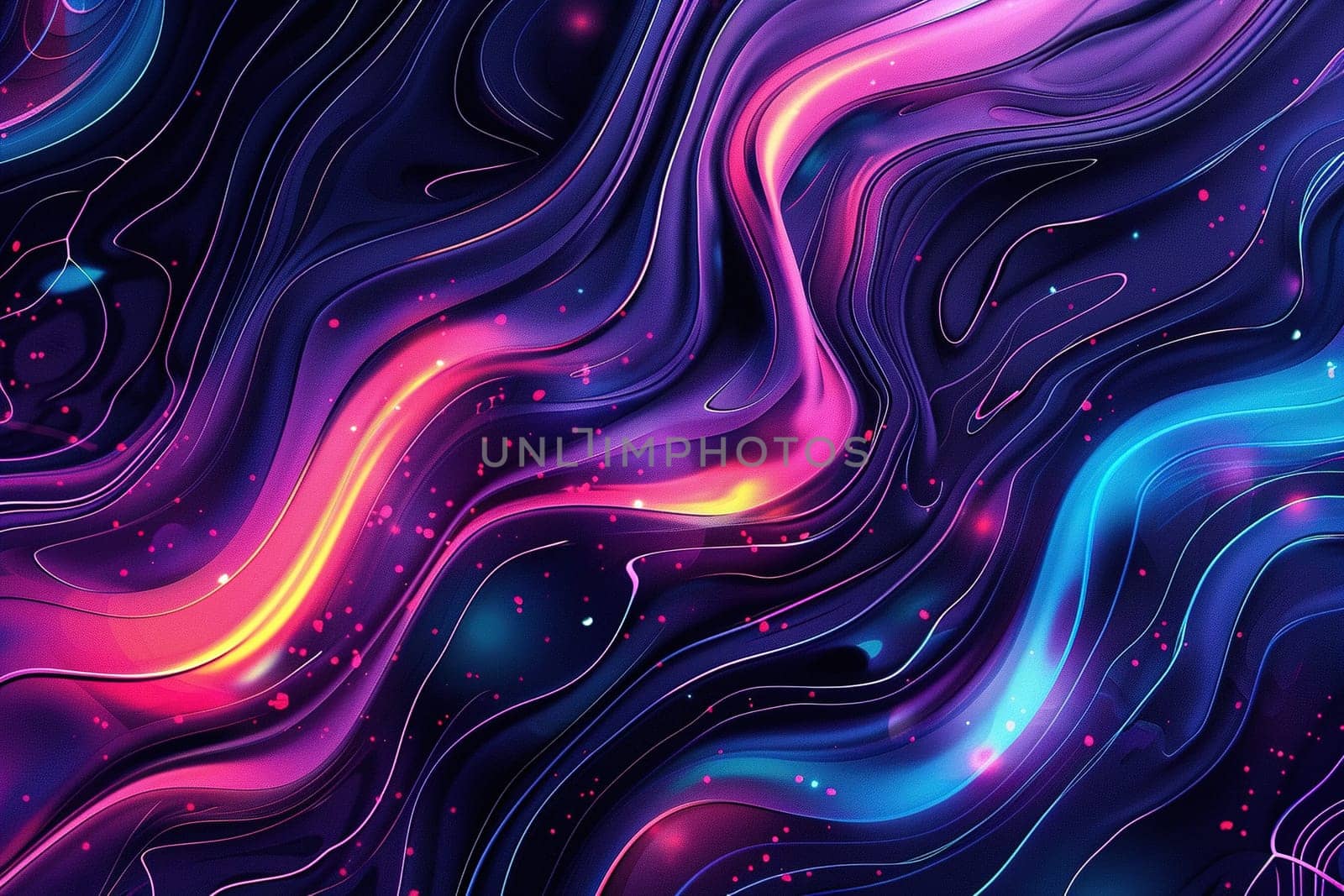 Vivid abstract psychedelic background, flowing with vibrant hues and liquid patterns, perfect for Y2K themed designs, modern art projects, and creative backdrops. Generative AI