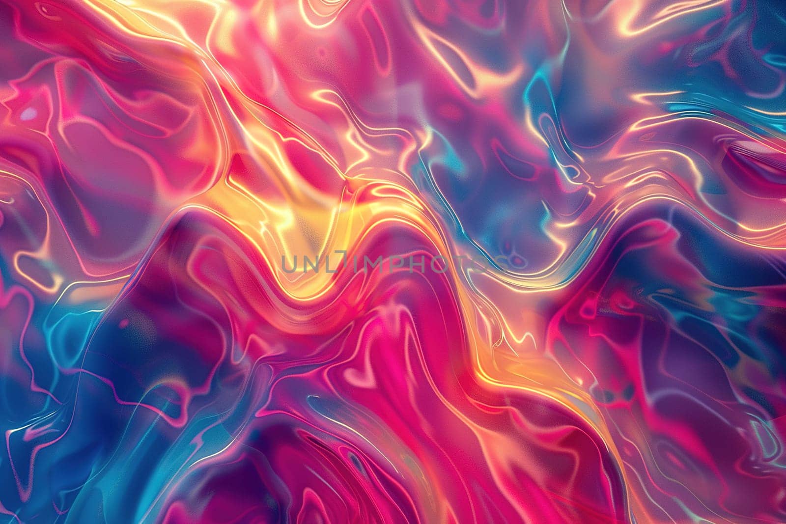 Vivid abstract psychedelic background, flowing with vibrant hues and liquid patterns, perfect for Y2K themed designs, modern art projects, and creative backdrops. Generative AI