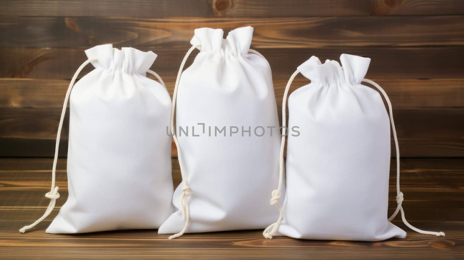 Light Fabric Bags Made of Natural Fabric by Alla_Yurtayeva