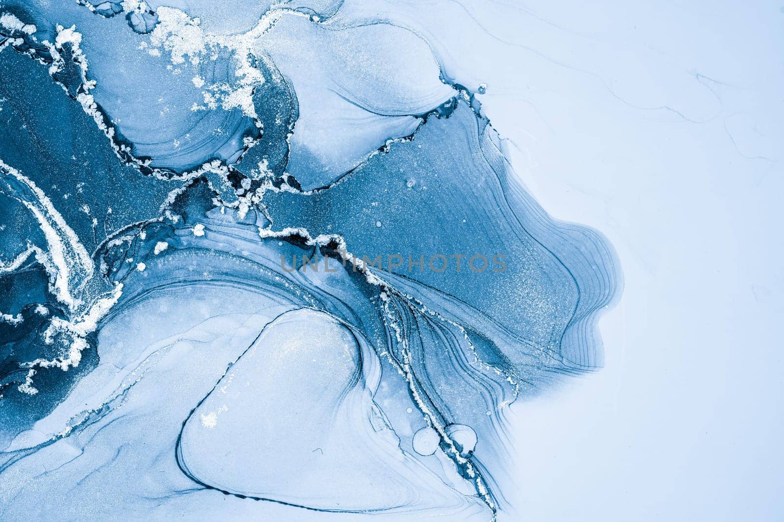 Original artwork photo of marble ink abstract art. High resolution photograph from exemplary original painting. Abstract painting was painted on HQ paper texture to create smooth marbling pattern.