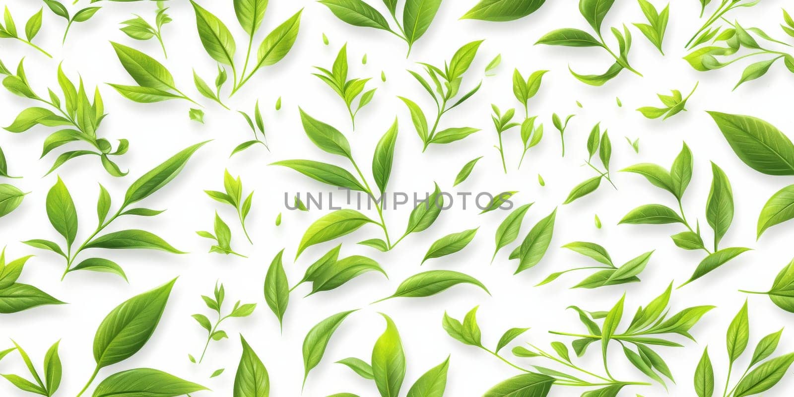 abstract seamless leaf texture, nature background, tropical leaf