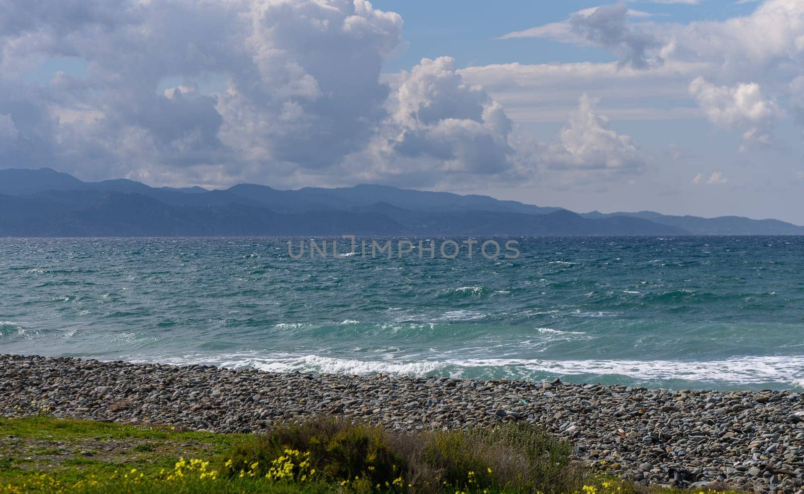 clouds against the backdrop of mountains in winter in Cyprus 3 by Mixa74