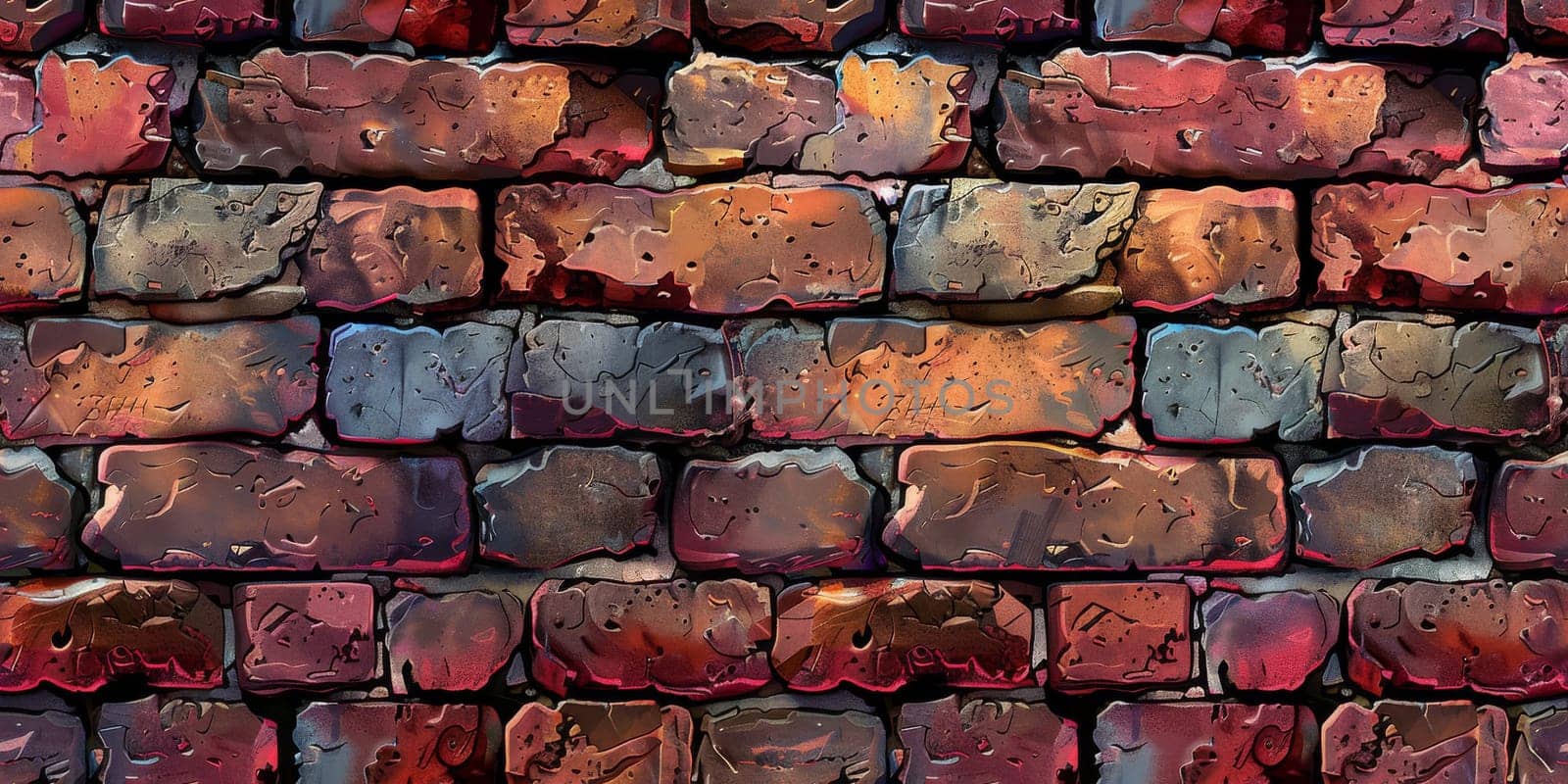 Grunge banner. Abstract stone background. The texture of the stone wall. Close-up rock backdrop. by Benzoix
