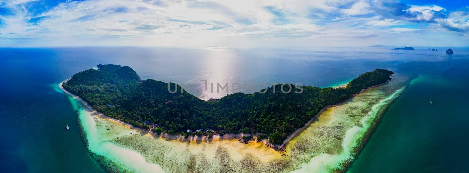 Koh Kradan tropical Island in the Andaman Sea Trang in Thailand by fokkebok