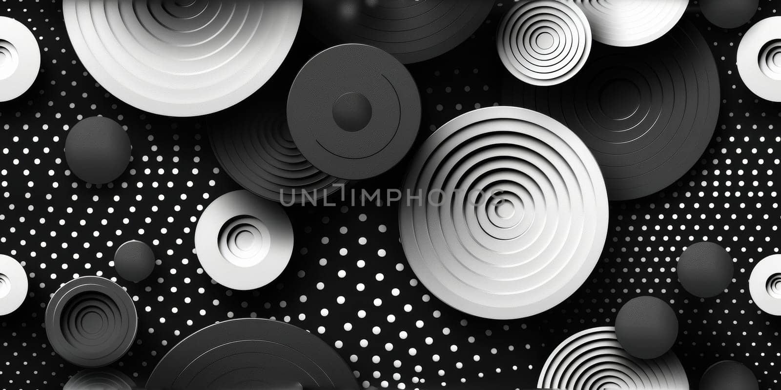 Abstract beautiful geometric seamless background. Wallpaper concept. by Benzoix