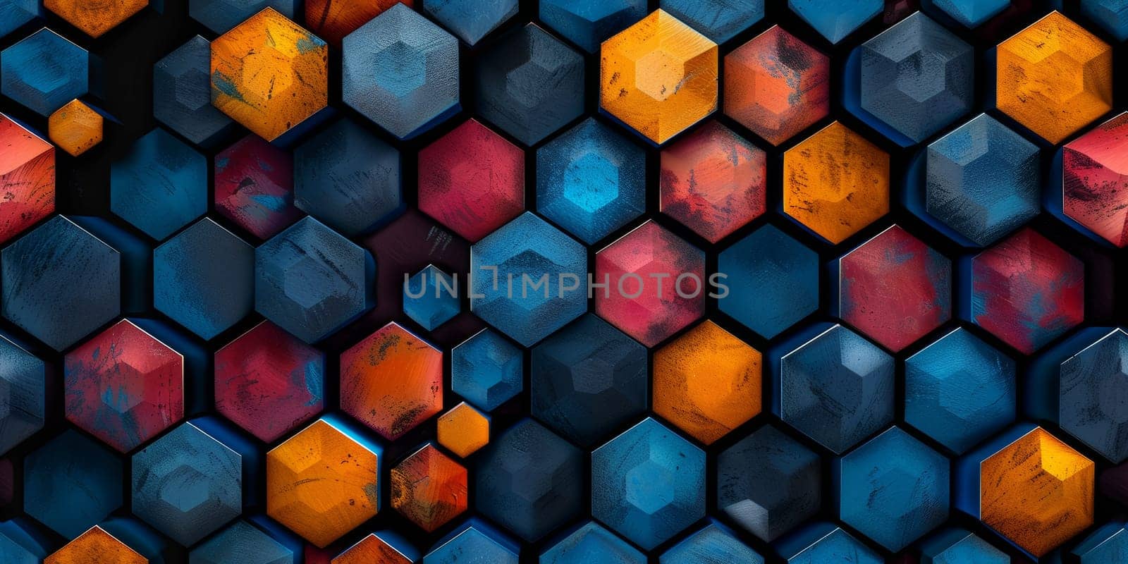 Abstract beautiful geometric seamless background. Wallpaper concept. by Benzoix