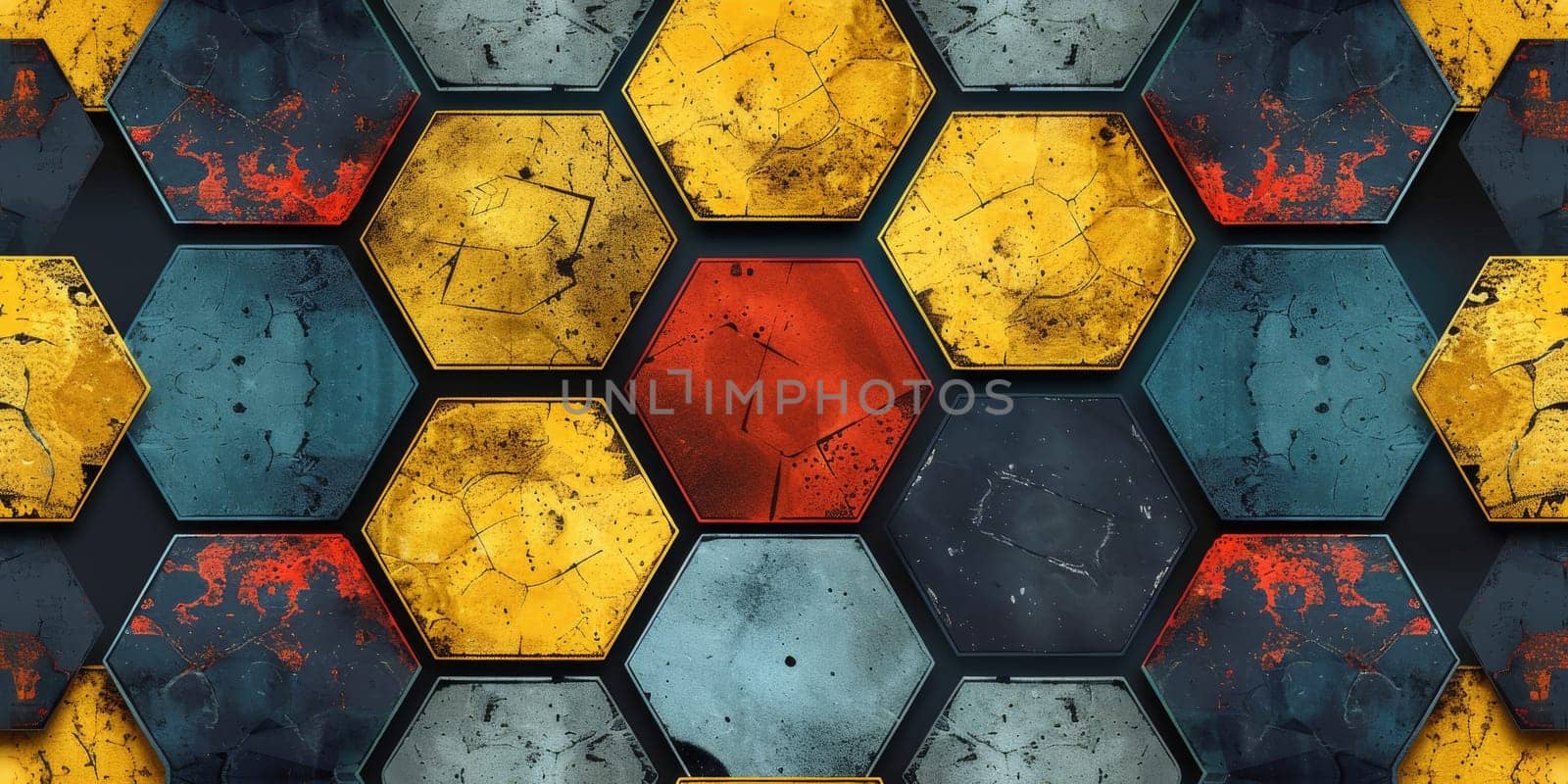 Abstract beautiful geometric seamless background. Wallpaper concept. by Benzoix