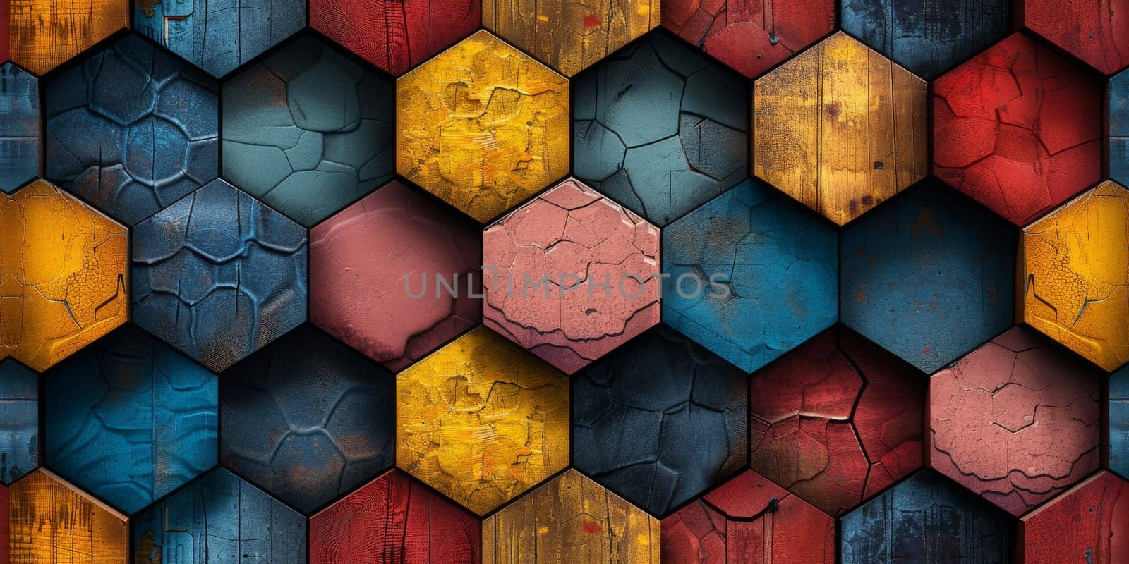 Abstract beautiful geometric seamless background. Wallpaper concept. by Benzoix