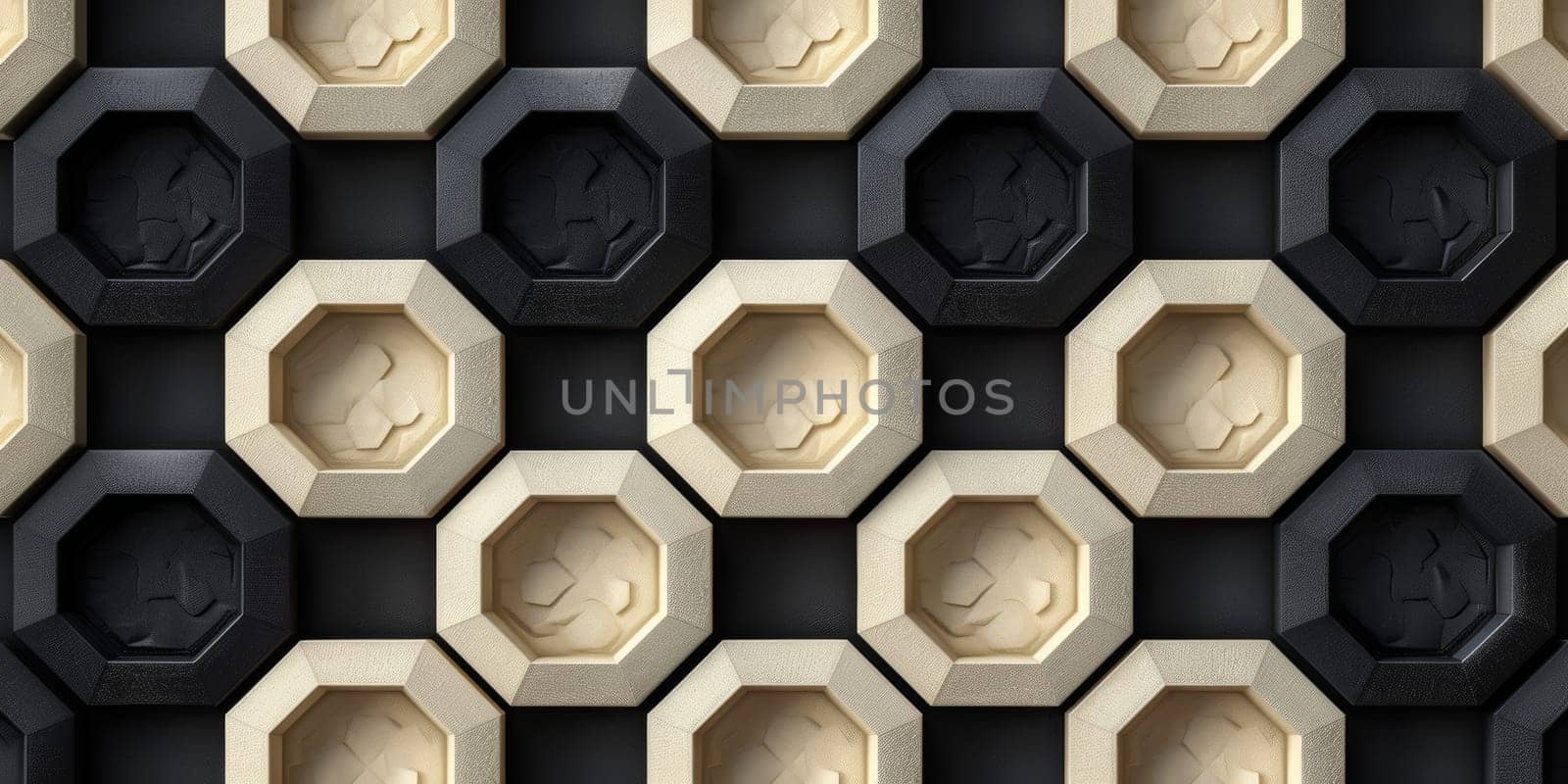 Abstract beautiful geometric seamless background. Wallpaper concept. by Benzoix