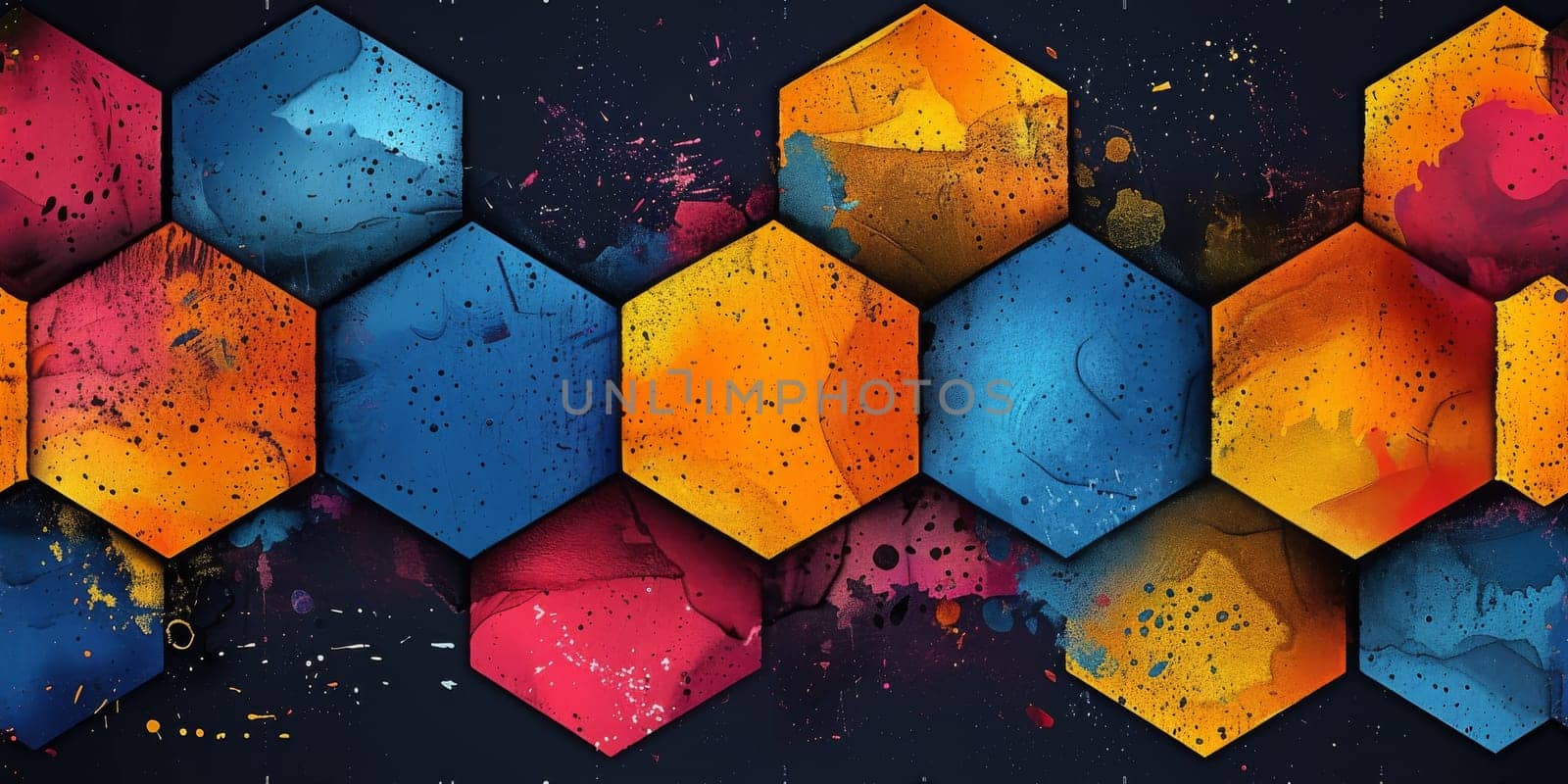 Abstract beautiful geometric seamless background. Wallpaper concept. by Benzoix