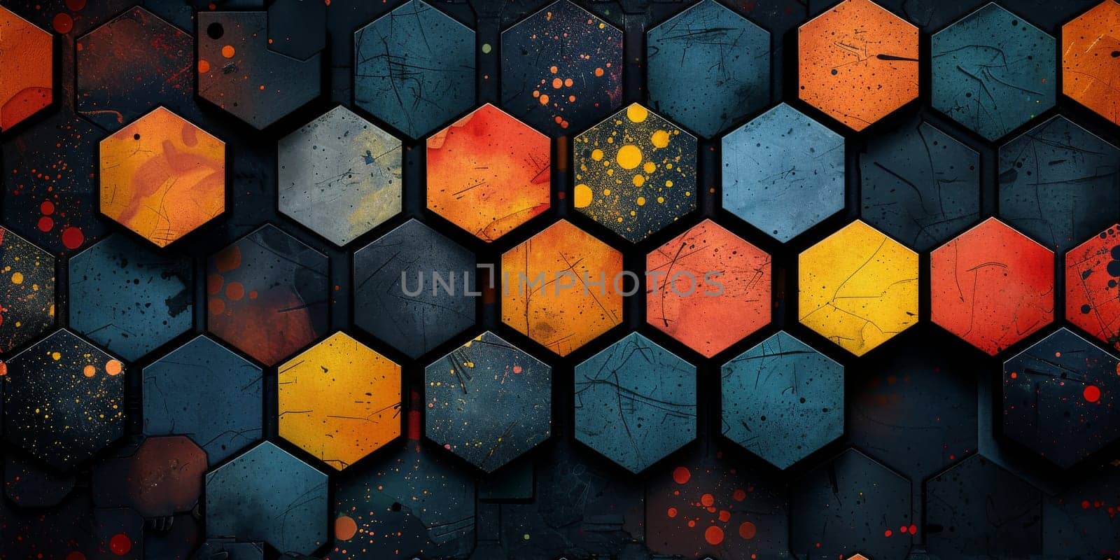 Abstract beautiful geometric seamless background. Wallpaper concept. by Benzoix