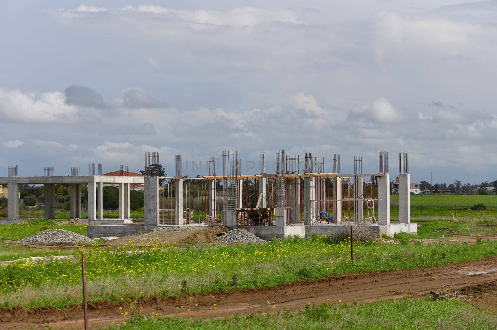 construction of a residential complex in Cyprus near the sea 1