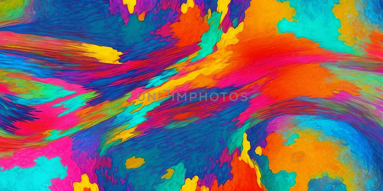 Abstract texture, Pattern art with intricate, flowing shapes and vibrant colors. Generative AI.