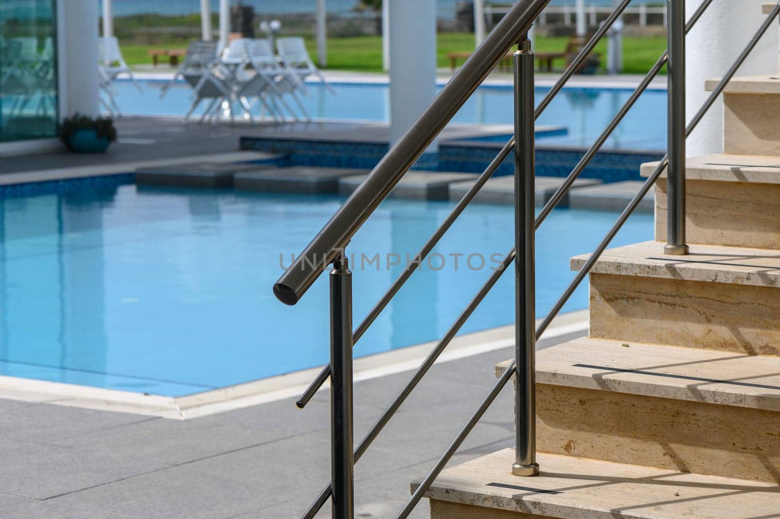 staircase near the pool in a residential complex 2
