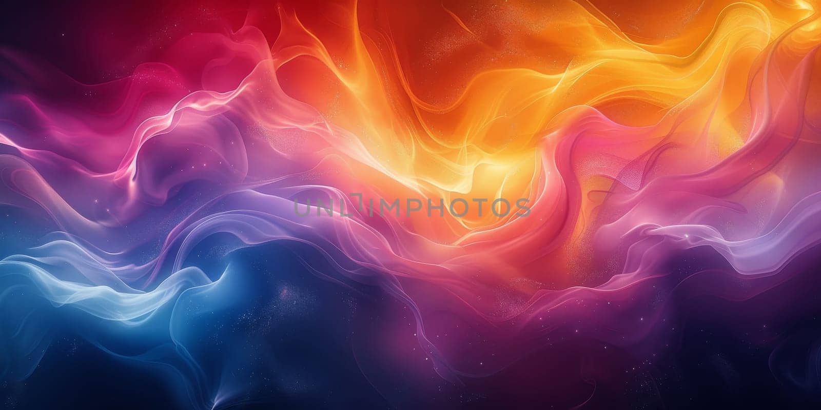 Colorful textured abstract art background. Creativity banner by Benzoix