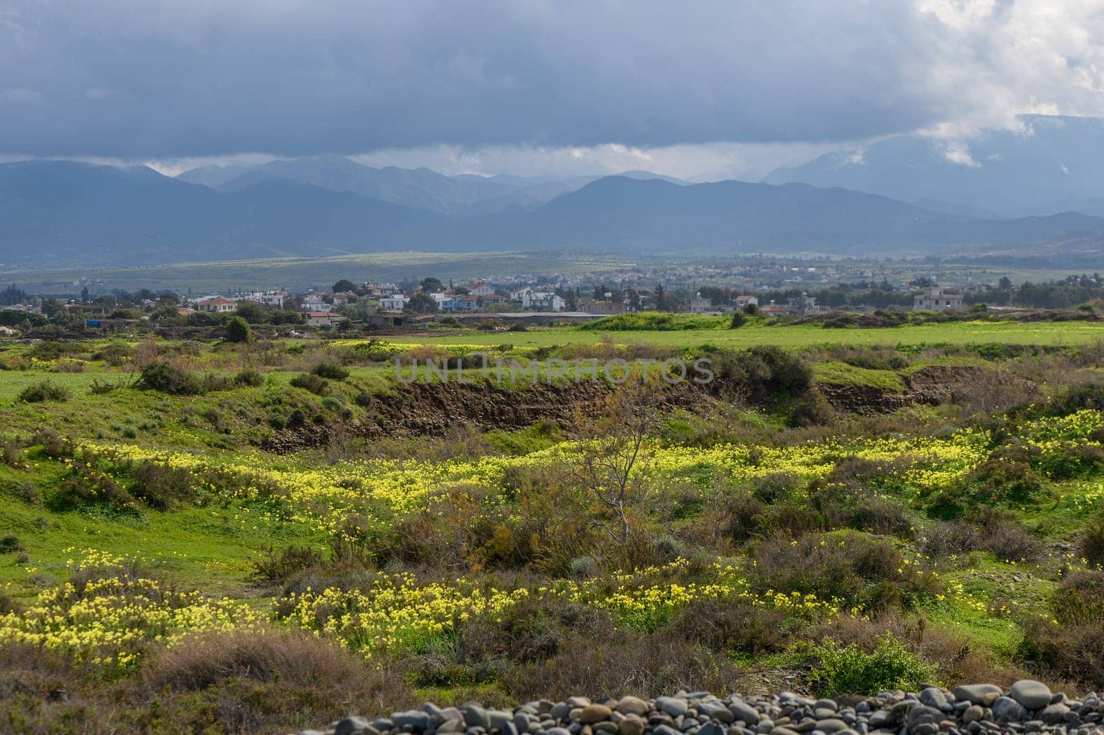 mountain view on a winter day in Cyprus 1