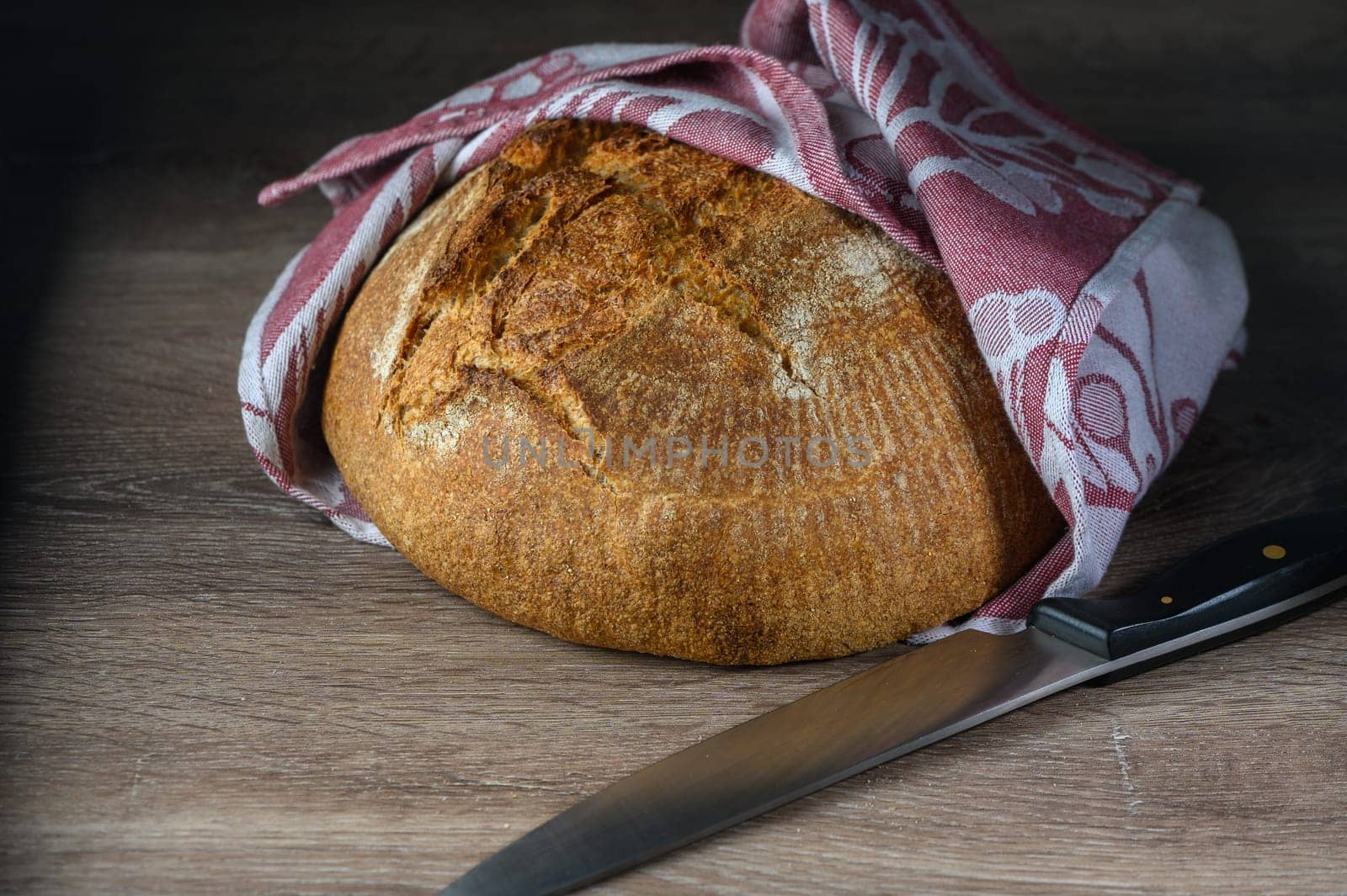 delicious homemade freshly baked bran bread
