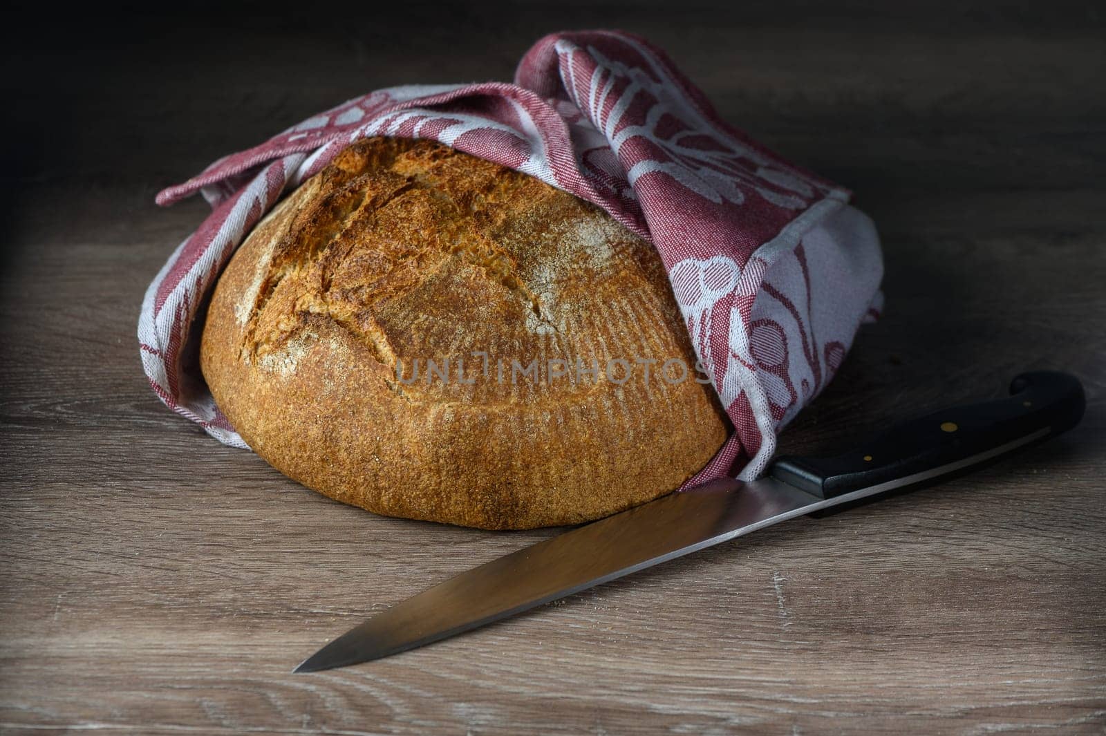 delicious homemade freshly baked bran bread 2