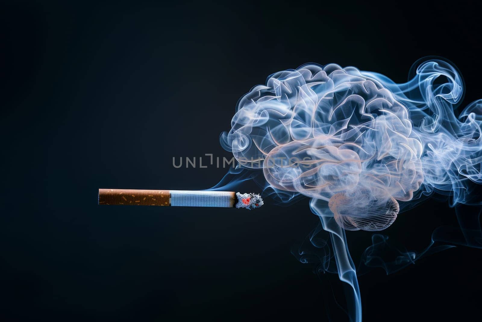 No smoking concept, World No Tobacco Day background, Creative design idea for poster or banner.