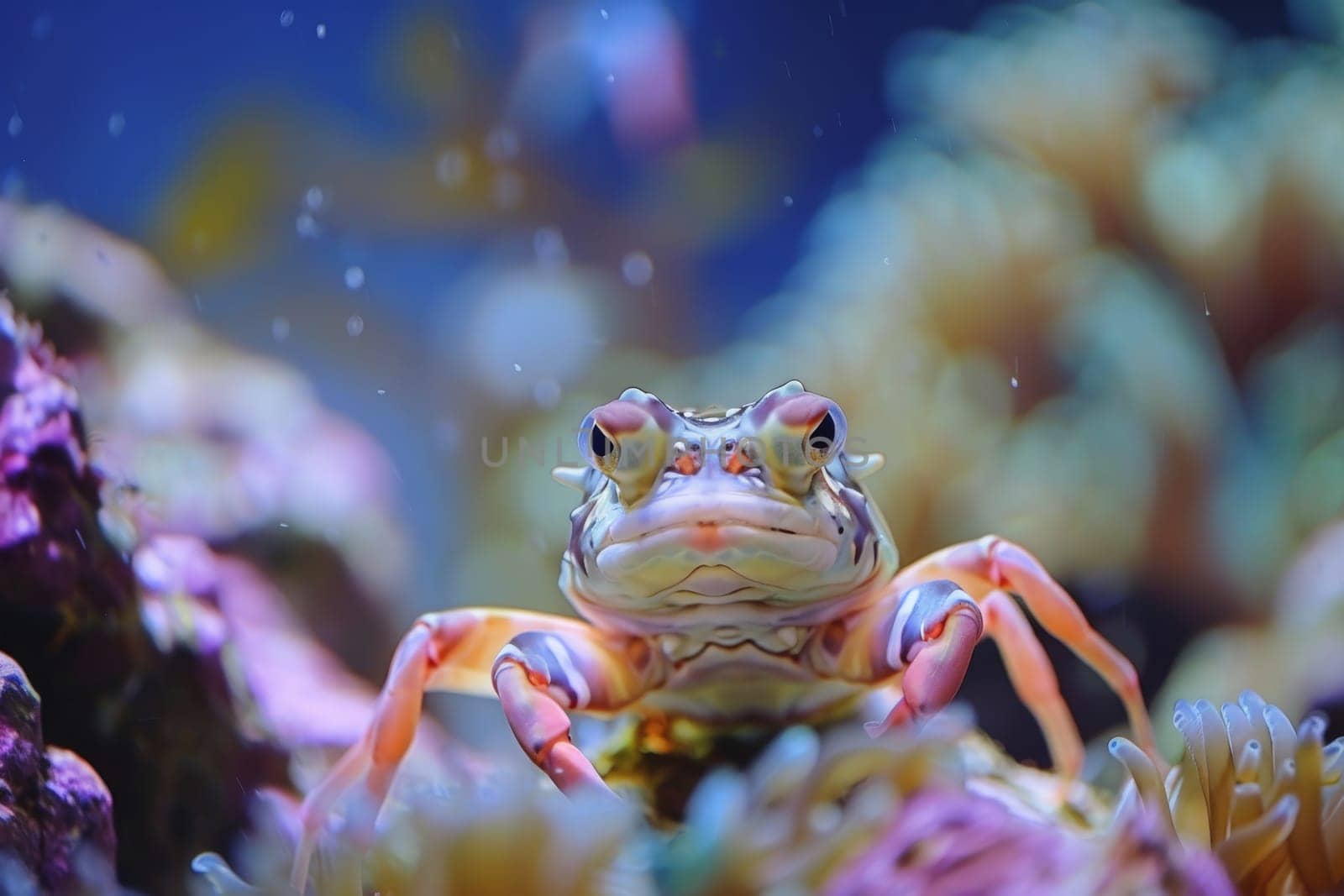 Captivating images of marine life, marine life ecosystem, Underwater image background by nijieimu