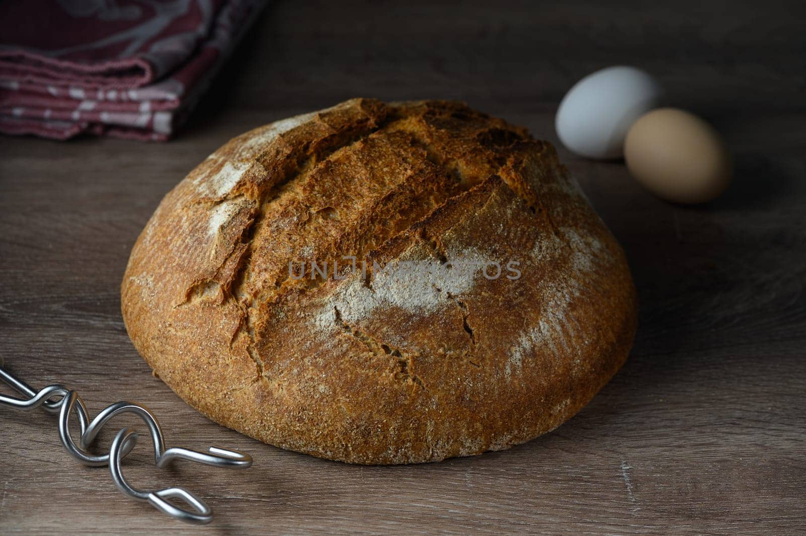 delicious homemade freshly baked bran bread 8