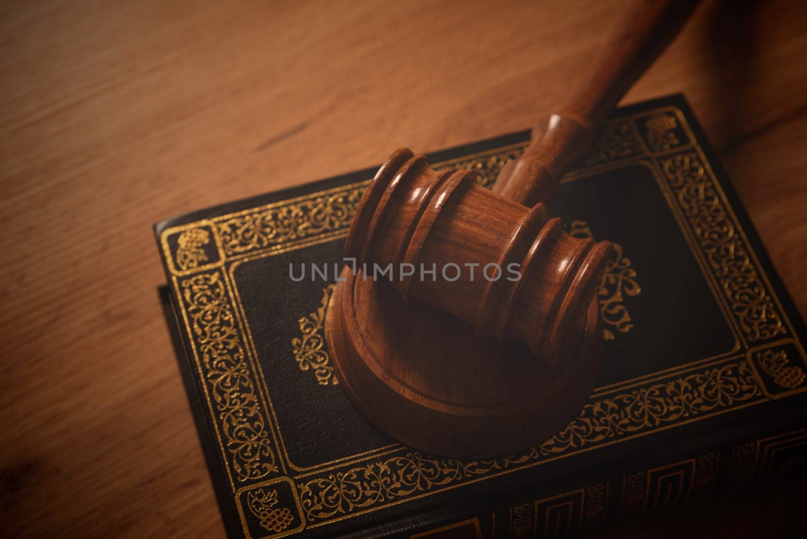 Wooden gavel, law concept by simpson33