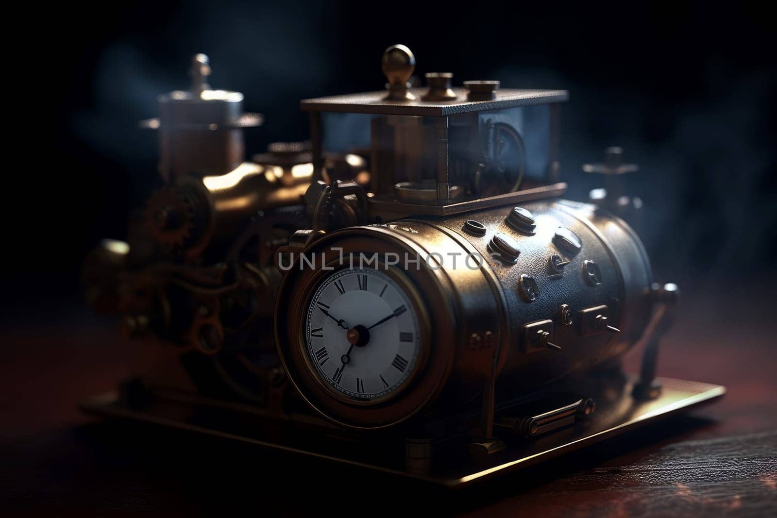 Time machine old. Generate Ai by ylivdesign