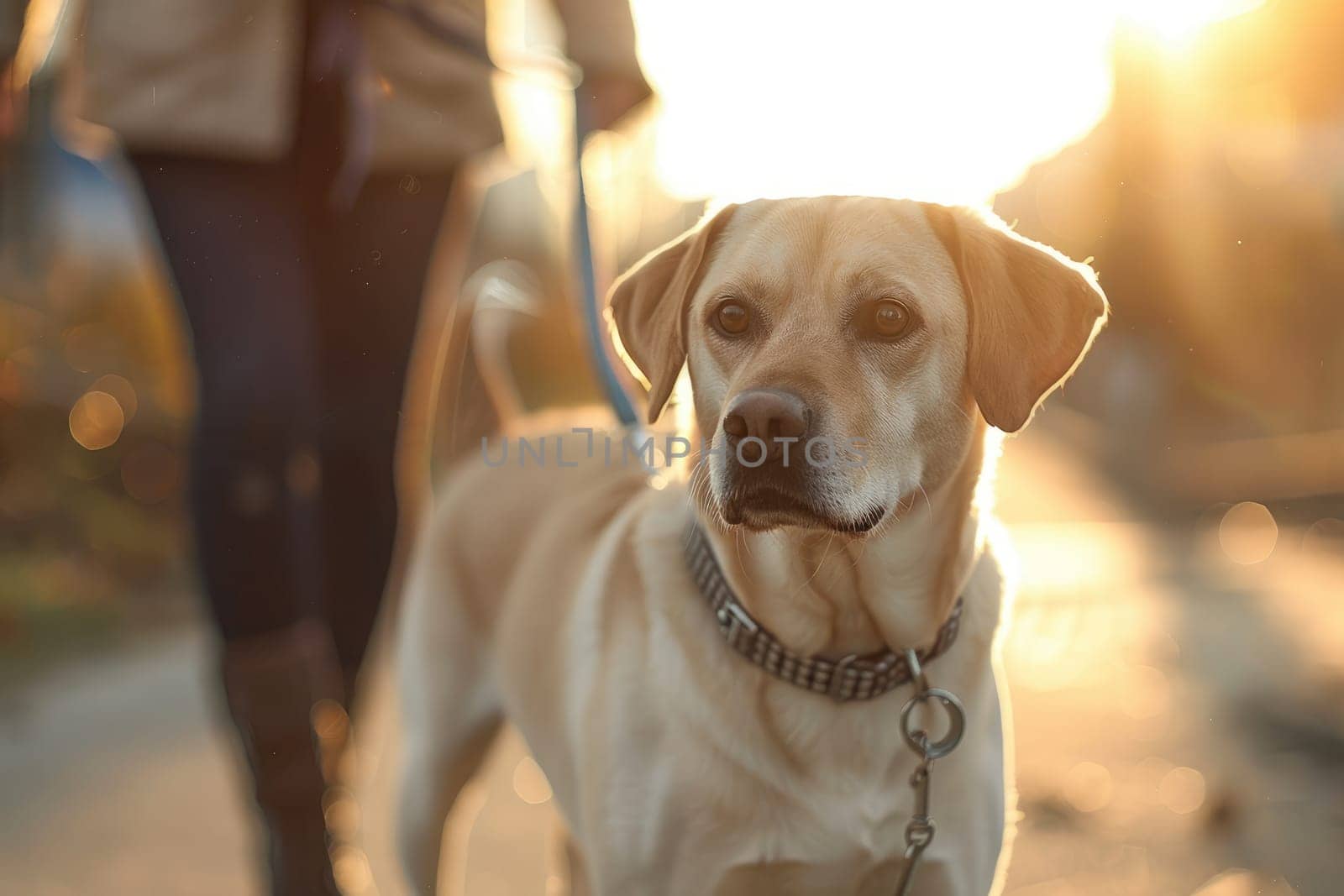 Professional dog walker, Walking dogs on a leash through the park, Canine Companions.