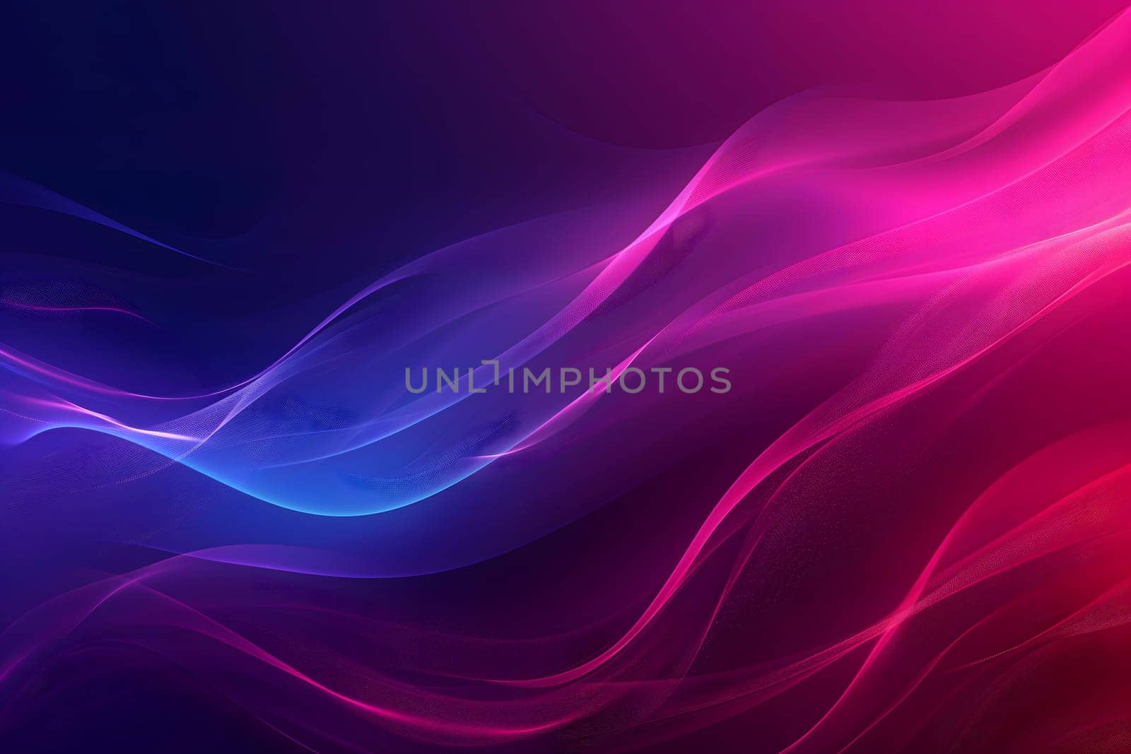 colorful gradient wavy energy flow on black background by z1b