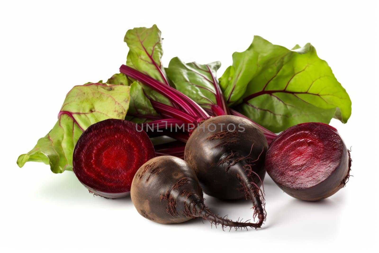 Fresh eco beets. Food nature plant. Generate Ai