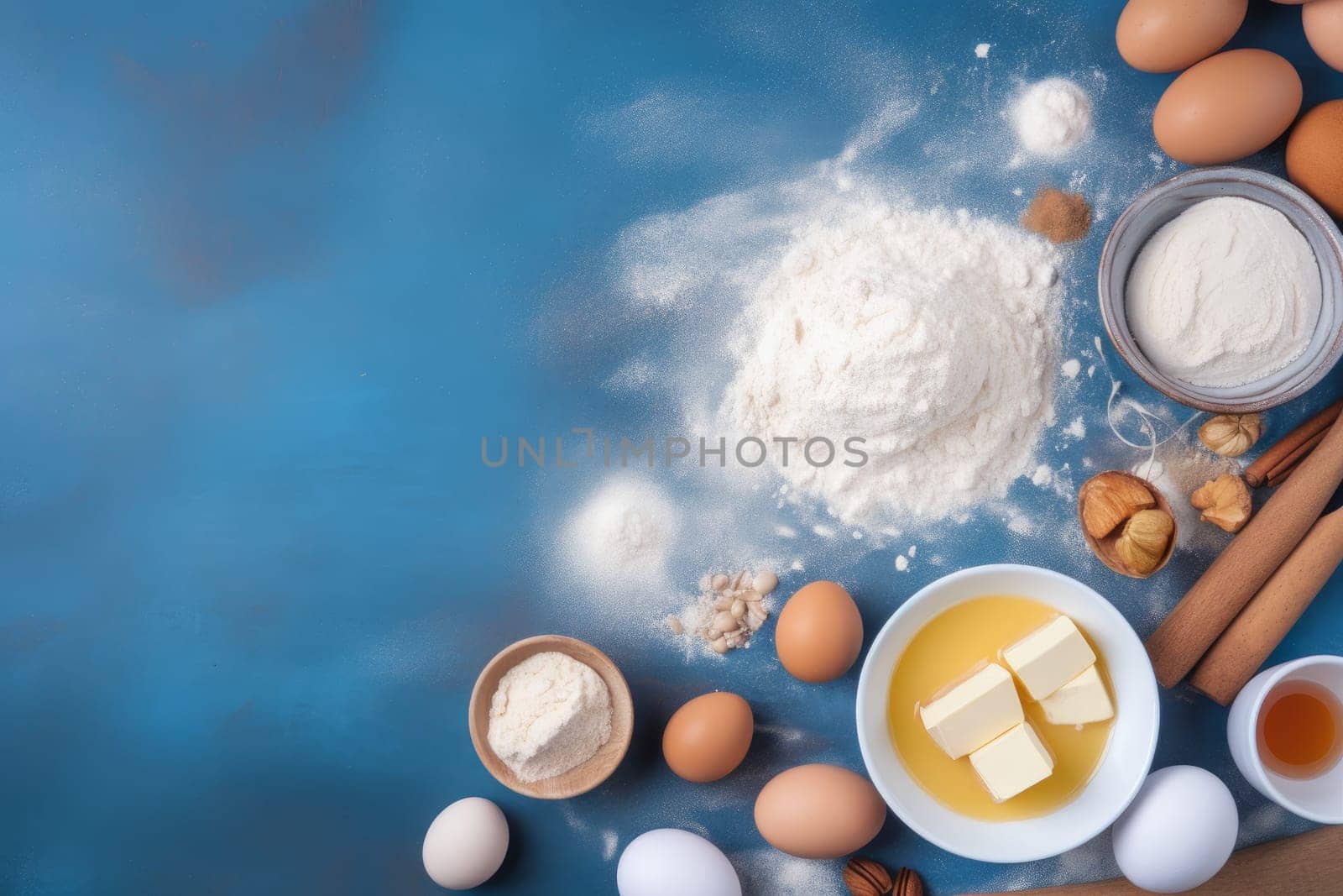 Healthy baking food cookie. Cooked culinary. Generate Ai