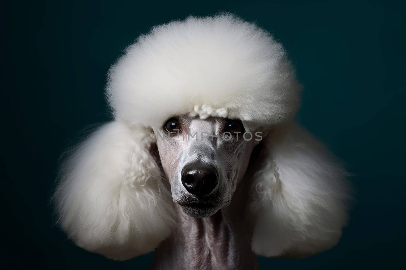 Poodle dog. Generate Ai by ylivdesign
