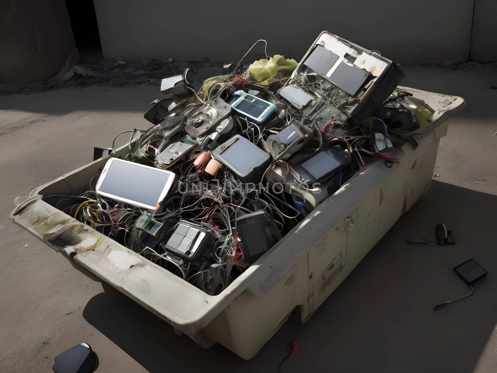 Sustainable Circuits: Responsible Electronic Waste Management in an Eco-Conscious Setting.