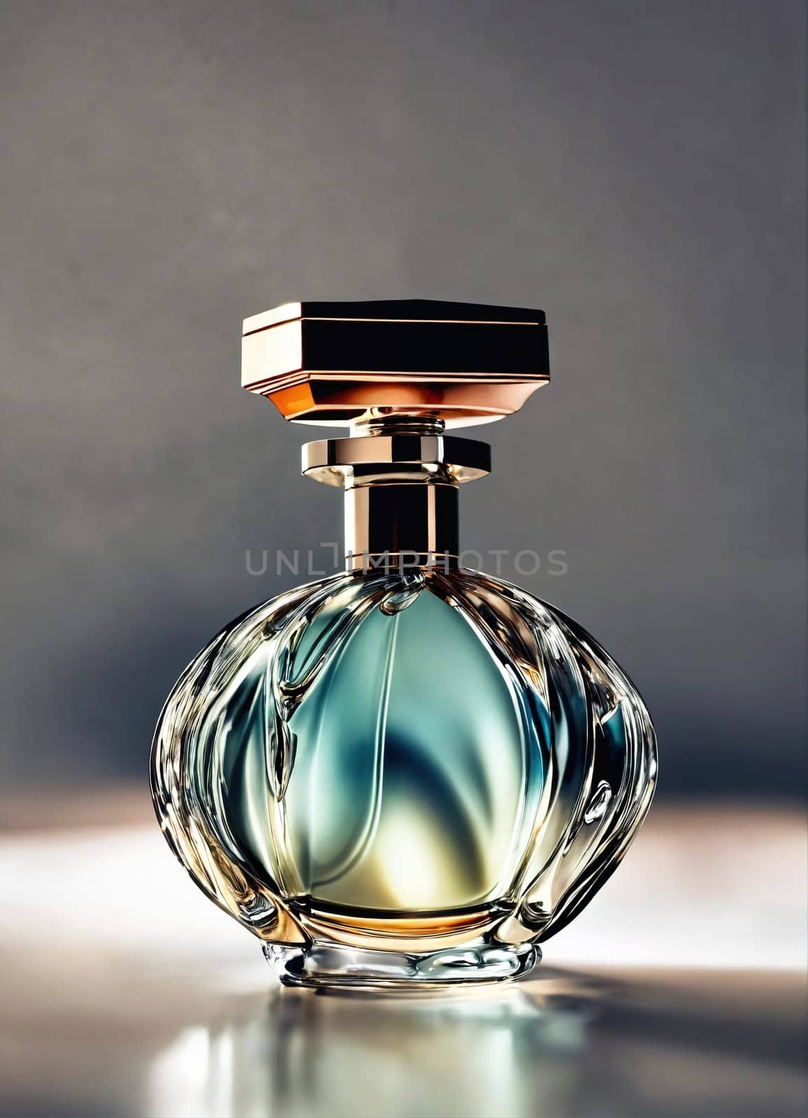 Perfume Bottle. Generative AI. High quality photo