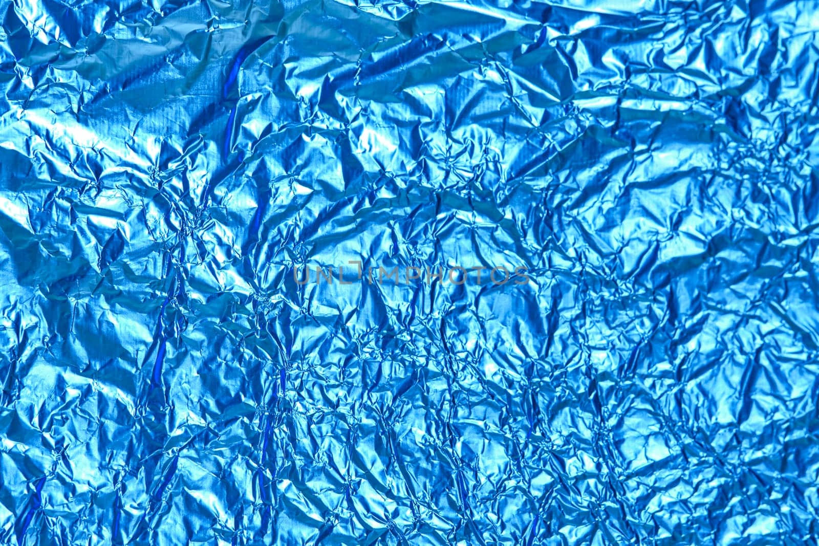 texture of mint foil in blue light color by lempro